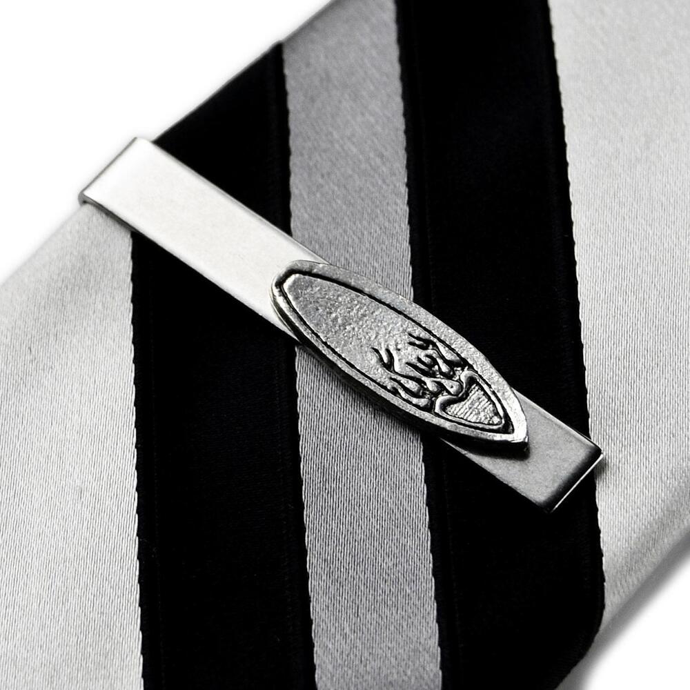 Surfboard Surfer Tie Clip